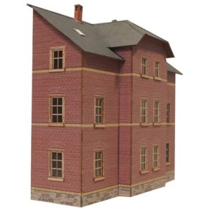 01-21-H0 - Vorstadthaus mit Klinker