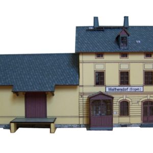 02-01-1-TT - Bahnhof Walthersdorf - Hauptgebäude