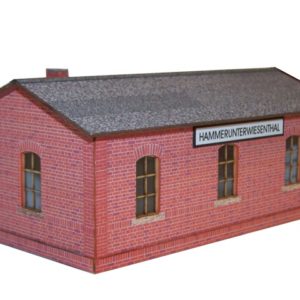 02-03-7-H0 - Bahnhof Hammerunterwiesenthal - Fichtelbergbahn