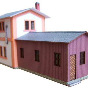 02-07-13-3-H0 - Bahnhof Bärenstein - Wasserhaus-Anbau