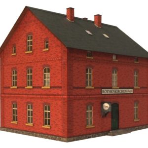 02-08-09-1-H0 - Bahnhof Rothenkirchen - Empfangsgebäude