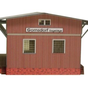 02-11-11-2-H0  Güterschuppen Gornsdorf