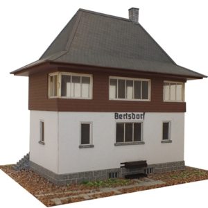 02-12-07-1-TT - Bahnhof Bertsdorf - Stellwerk