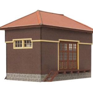 02-12-09-2-H0 - Bahnhof Jonsdorf - Güterschuppen