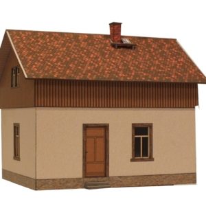 02-16-2-2-H0 - Bahnhof Freital-Cossmannsdorf - Beamtenwohnhaus