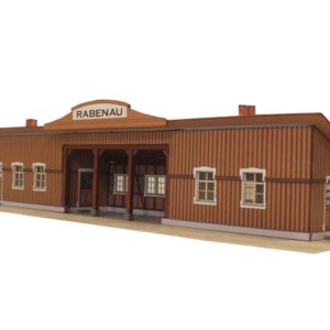 02-16-3-1-H0 - Bahnhof Rabenau - Empfangsgebäude