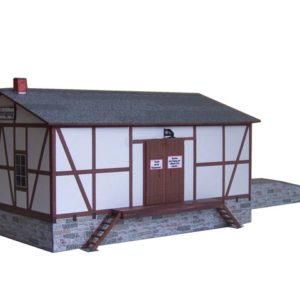 03-03-N - Fachwerkgüterschuppen mit Rampe