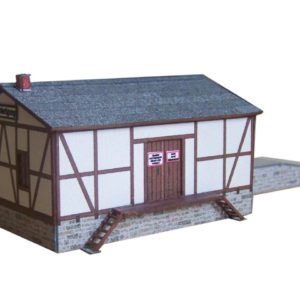 03-03-Z - Fachwerkgüterschuppen mit Rampe