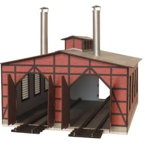 03-14-1-H0 - Sächs. Einheitsbau – Lokschuppen - 2 ständig