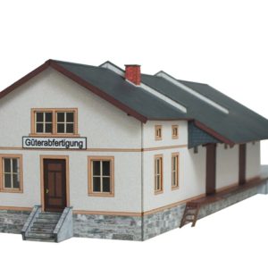 03-16-2-2-TT - Sächs. Einheitsbau – Güterschuppen - 2 Tore