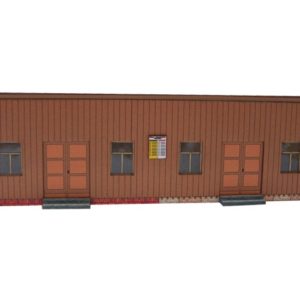 03-17-TT - Pöhla – Wartehalle aus Holz