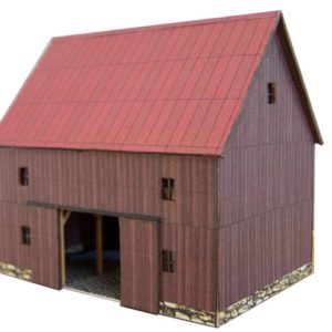 10-04-N-B - Scheune mit Blechdach