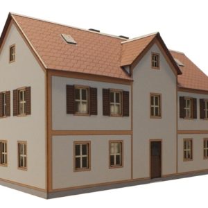 112-06-2 - 2-geschossiges Wohnhaus mit weißen Putz