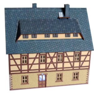 12-01-TT - Sächsisches Fachwerkhaus mit Gaube