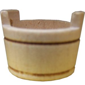 857-23  Holztrog mit Henkel - klein