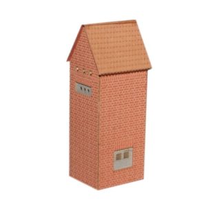 MW-22-52-H0 - Trafohaus - Backstein