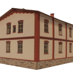 03-12-TT - Sächsisches Eisenbahnerwohnhaus in Schwarzenberg / Erla